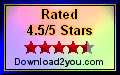 Download2You 4.5/5 stars